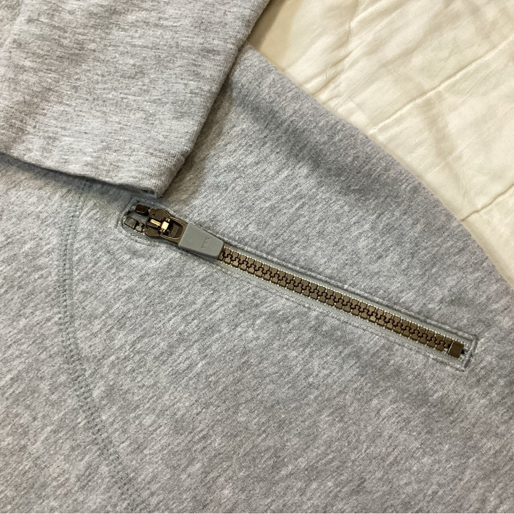 Athleta Enchanted Sweatshirt Dress Gray Medium - Picture 3 of 7